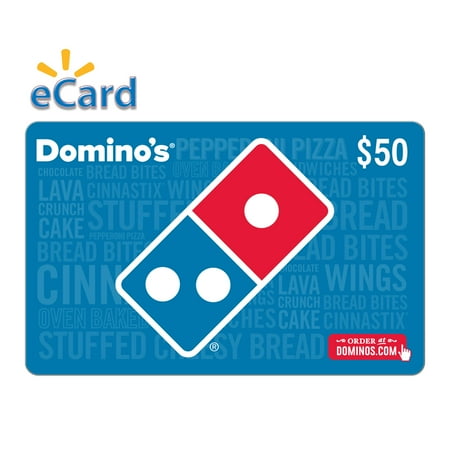 Domino's $50 Gift Card (Email Delivery) - Walmart.com