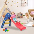 thumbnail image 2 of Gymax 2 Step Children Folding Slide Plastic Fun Toy Up-down For Kids Indoor & Outdoor, 2 of 10