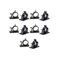 thumbnail image 1 of Toystoory Clip de Cable autoadhesivo de 10 piezas, ajustable, para auriculares, línea de datos, gestión de cables, amarre, Kit de abrazadera de Cable Almacenamiento y organización del hogar Tipo 1 Toystoory HA064471-01B, 1 of 6