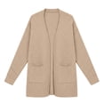 thumbnail image 7 of Horkkom Cardigan Sweaters for Women Trendy Casual Open Front Cardigans Fall Winter Outfits with Pockets M, 7 of 7