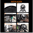 thumbnail image 4 of Faro Para Moto Universal De 7 Pulgadas+ Carcasa Y Soporte NEGRO, 4 of 4