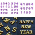 thumbnail image 3 of Cake Alphabet Icing Cutout Set,40PCS Purple Cake Letter Cutters Fondant  Letters Cookie Molds Cutter with Handle Fondant DIY Craft Set, 3 of 5