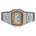 thumbnail image 2 of Reloj CASIO A158WEA-9CF Vintage Retro-Acero plateado 33 mm Casio A158WEA-9VT, 2 of 3
