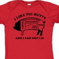 thumbnail image 4 of Inktastic I Like Pig Butts Boys or Girls Baby Bodysuit, 4 of 5