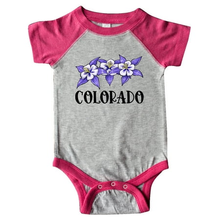 

Inktastic Colorado Columbine Flowers Gift Baby Boy or Baby Girl Bodysuit