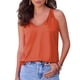 thumbnail image 1 of Camisa sin mangas con cuello en V para mujer, camiseta sin mangas holgada informal elegante de Color liso para citas en el trabajo de oficina, 1 of 6