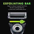 thumbnail image 4 of GilletteLabs with Exfoliating Bar by Gillette Razor for Men - 1 Handle, 2 Razor Blade Refills, Includes Premium Magnetic Stand, 4 of 9