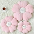 thumbnail image 2 of SUSIELADY Flower Pillow, Flower Shaped Pillow Decorative Throw Pillows for Bed Couch Sofa Bedroom Living Room, Cute Daisy Pillow Dorm Decor Floor Seating Cushion, 19.69” , Pink, 2 of 7