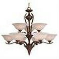 thumbnail image 2 of Avant Garde 9 Light Chandelier, Contemporary, 7-10, UL Listed, cUL Listed, Incandescent, 2 of 2