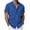 21-Blue, variant on Telankuip Mens Hawaiian Style Print Shirts Summer Lapel Button down Short Sleeve Casual Style Shirt Loose Lightweight Breathable Beach Vacation and Daily Wear 30-Blue XL