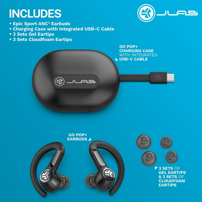Jlab epic sport wireless earbuds hotsell