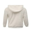 thumbnail image 4 of PENGXIANG Hommes Pull à Capuche en Molleton en Peluche Pull Léger en Viscose Pull Sweatshirt, 4 of 9