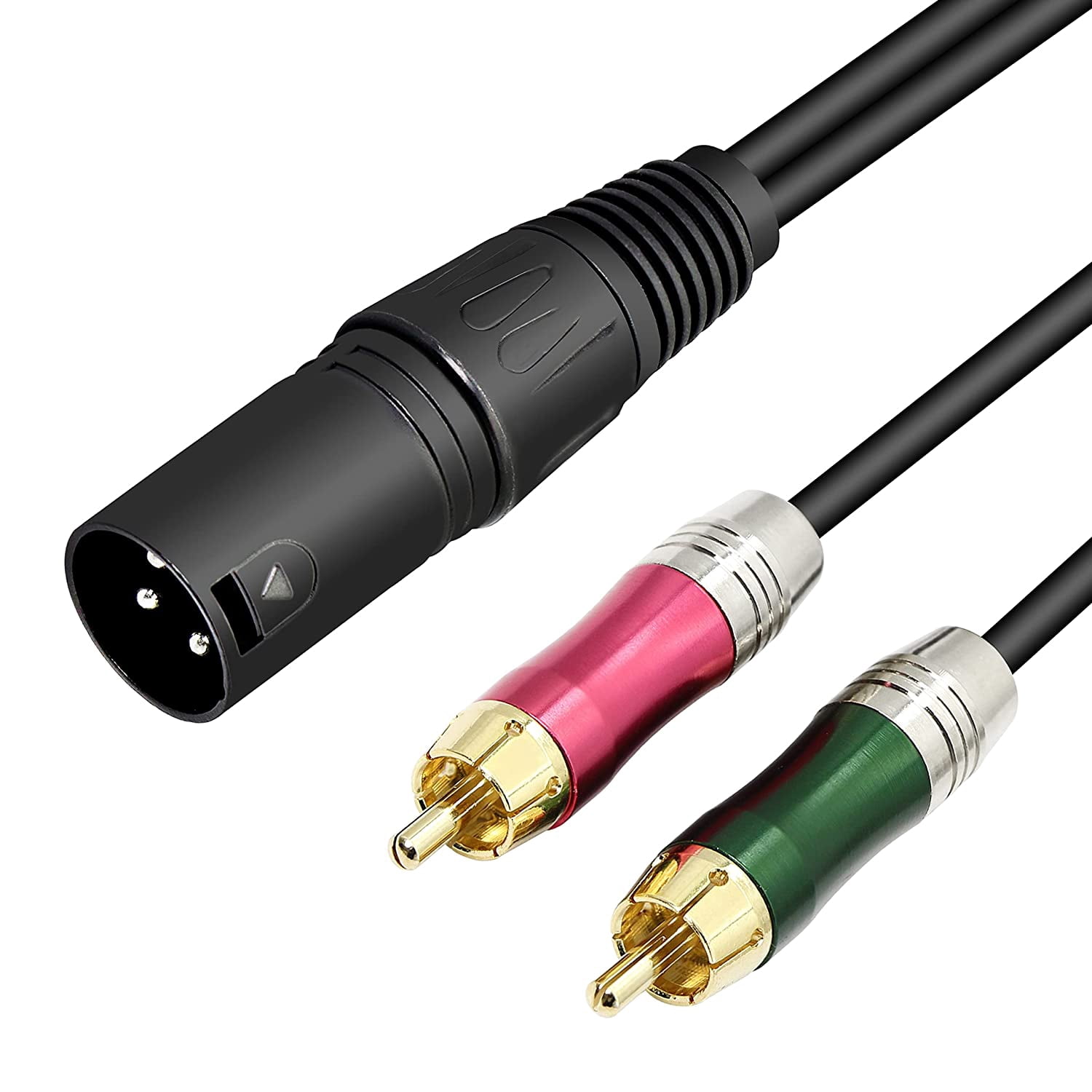 RCA Y Splitter Audio Cable,Unbalanced 