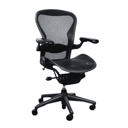 Classic Herman Miller Aeron (𝙍𝙚𝙛𝙪𝙧𝙗𝙞𝙨𝙝𝙚𝙙) Office Chair  - Fully Adjustable - Size A Small