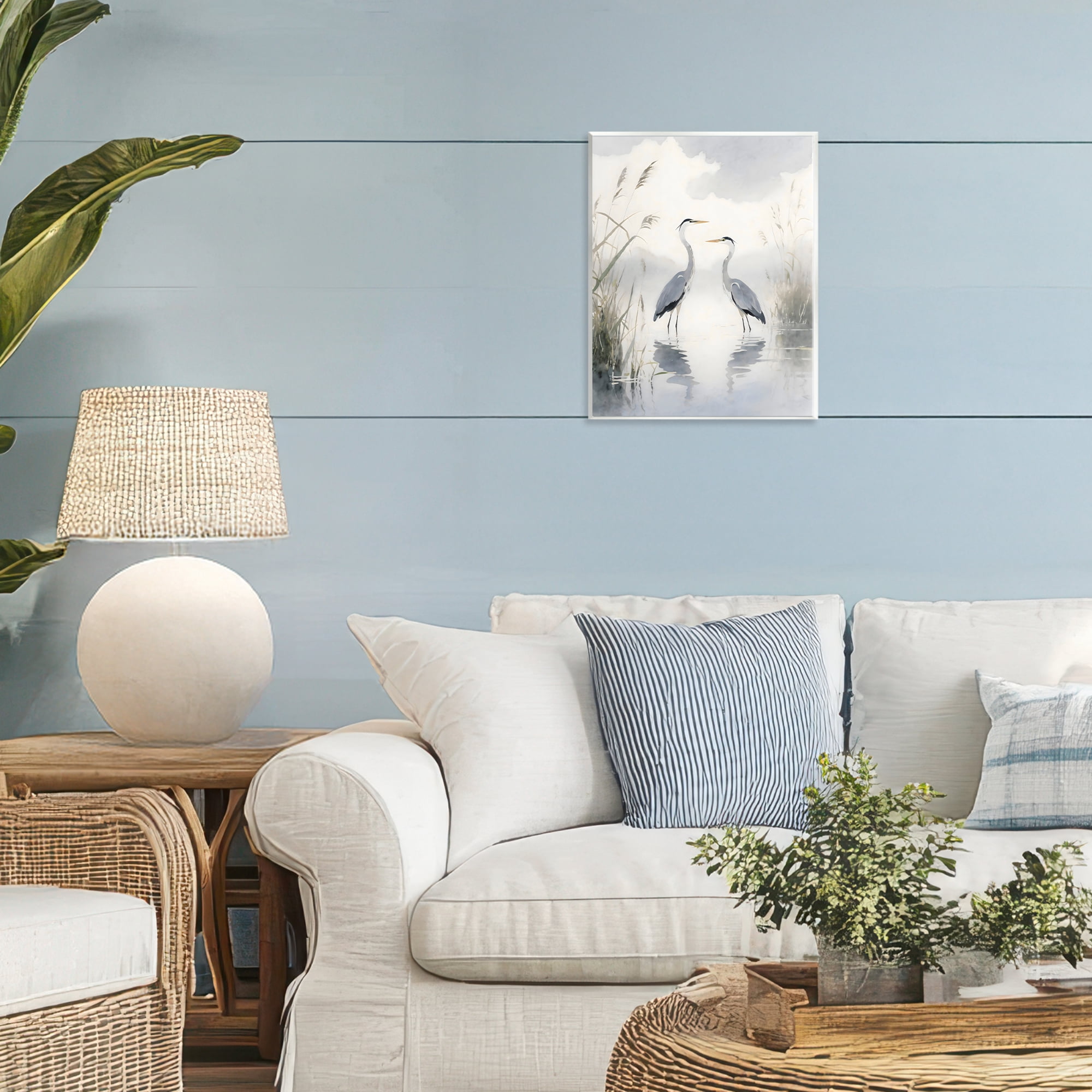 Stupell Industries Serene Wetlands Heron Reflections Wall Plaque Art, design by Creative Studio