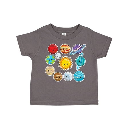 

Inktastic Happy Sun Moon and Planets Gift Toddler Boy or Toddler Girl T-Shirt