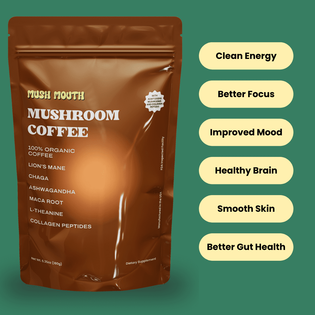 Mushroom Coffee + Adaptogens and Collagen