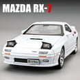 thumbnail image 2 of 1:32 Mazda RX7 AE86 JDM Mazda MX5 Car Model Alloy Car Die Cast Toy Car Model Sound and light Children's Toy Collectibles MX5 Red, 2 of 6