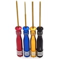 thumbnail image 1 of Key Allen Wrench, 4 pcs/Set Allen Key Set with Aluminum Handle for RC Products 1.5mm 2.0mm 2.5mm 3.0mm, 1 of 4