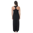 thumbnail image 3 of Just Love Racer Back Solid Tank Dress with Bungee (Black Solid Dress, Small), 3 of 3