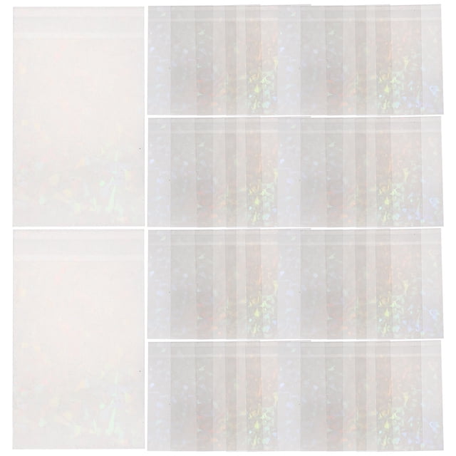 Weiweiguan 100pcs PVC Baseball Card Sleeves Photocard Holder Trading Card Protectors