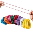 thumbnail image 4 of BINGLI Loop Potholder Loops Weaving Loom Loops Bulk Weaving Craft Loops with Multiple Colors for DIY Crafts Supplies Compatible with 7 Inch Weaving Loom (192 Pieces), 4 of 5