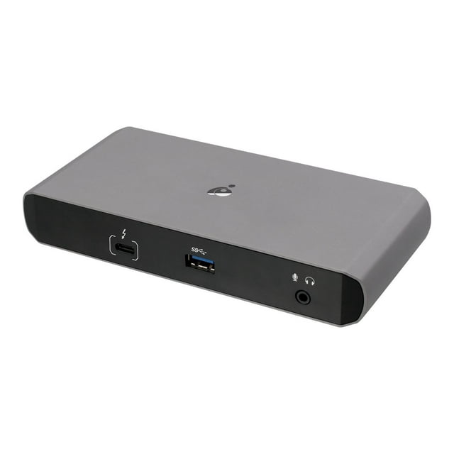 IOGEAR Quantum station d'Accueil Double Mode Thunderbolt 3 Pro - Thunderbolt 3 - 2 x DP - 1GbE