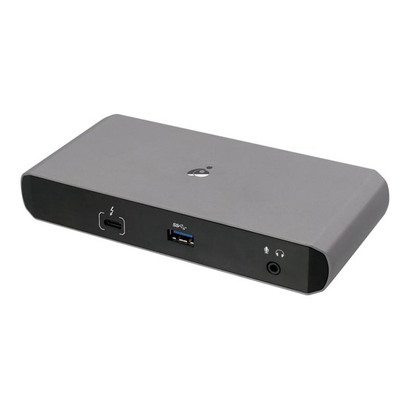 IOGEAR Quantum station d'Accueil Double Mode Thunderbolt 3 Pro - Thunderbolt 3 - 2 x DP - 1GbE