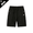 Black, variant on Men's Casual Shorts, Elastic Waist Drawstring Sweatpant Shorts with Secure Zipper Side Pockets, Breathable Workout Running Gym Lounge Bermuda Short Pants for Daily Wear & Sports, Big & Tall Available