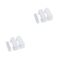 thumbnail image 2 of Advancent Prevenga accidentes de baño incómodos con taburete de inodoro para niños y taburete fácil de limpiar para adultos a prueba de agua blanco 2Conjunto, 2 of 6