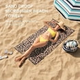 thumbnail image 5 of Beach Towel, Bath Towel, Oversized Sand Free Towel, Soft Bath Camping Swim Pool Gym Yoga Towels, Blanket Absorbent Beach Travel Towel for Kids Adults, 60x30IN, Leopard Print, 5 of 7