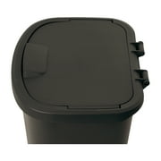 Mainstays Kitchen Trash Can, 11 Gallon Plastic Garbage Bin with Lift Top Lid, Black