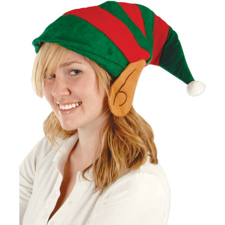Elf Felt Hat with Ears Adult Halloween Accessory