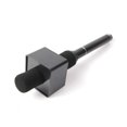 thumbnail image 4 of 2Pcs Portable ABS Injection Triangle de Moulage et Carré en Forme de Microphone Interview Logo Drapeau Logo Station (Noir et Blanc), 4 of 9
