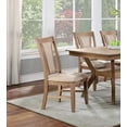 thumbnail image 5 of Tricia Wooden Dining Chair (Set of 2) - Natural+Beige, 5 of 7