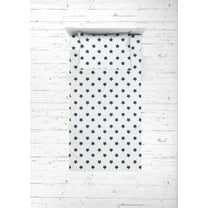 Bacati - Stars 100% Cotton breathable Muslin 3-Piece Toddler Bedding Sheet Set, Navy