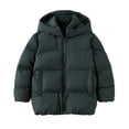 thumbnail image 6 of Winter Coats Medium Length Lightweight Puffer Jacket for Little Boys Girls, Kids Light Outwear Puffer Padded Outwear Szie 4-11T, 6 of 6