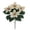 Gold, variant on Gold Artificial Poinsettia Flowers Bouquet 11.02 Inch, Faux Metallic Gold Poinsettia Bush with 4 Heads, Christmas Flowers for Home Xmas Tree Garden Indoor Outdoor Holiday Decor