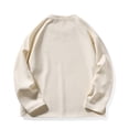 thumbnail image 3 of Mens Fleece Shirts Long Sleeve Clearance Hoodies for Men Sports Pullover Sweatshirt Long Sleeve Solid Hoodie, 3 of 3