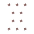 thumbnail image 3 of Jumpingount Cuentas de cobre Hexágono Accesorio Unisex Adultos Joyas Ornamentales para doméstico Artesanía Negro Hao Oro rosa Hao negro oro rosa 10piezas, 3 of 6