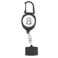 thumbnail image 2 of Pool Chalk Holder, Billiard Chalk Holder ABS Portable with Retractable Rope Buckle for Billiard Accessory, 2 of 7