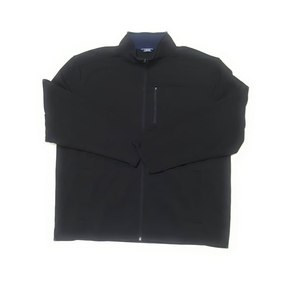 IZOD Men's Long Sleeve Sweater Fleece Jacket, Griffin, Large