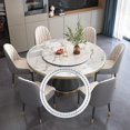 thumbnail image 3 of Plateau Tournant Base Table Roulement Plaque Pivotante Matériel 360 Roulement Tournant Alliage d'Aluminium, 3 of 7