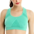 thumbnail image 2 of Wuffmeow Women Absorb Sweat Top Sports Bra Mesh Breathable Bra, 2 of 8