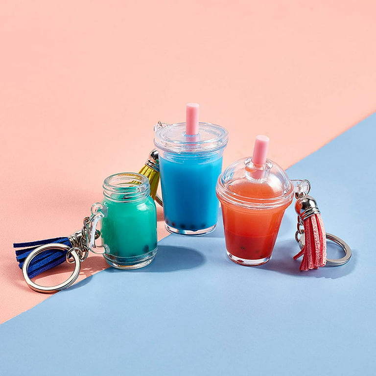 Miniature Boba Bubble Tea /milk Tea Drink /car Accessories