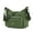 Green-Style B, variant on Large Crossbody Bags for Women Zip Pocket Cross Body Purses Waterproof Nylon Shoulder Handbag Ladies Casual Messenger Satchel (Green)