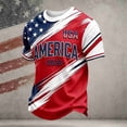 thumbnail image 2 of Streetwear Retro USA Fan Soccer Collection, Unisex Football Shirts, Lightweight Soccer Practice Workout, 2 of 3
