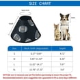 thumbnail image 3 of Collier de Récupération pour Chat et Chien, Cône Ajustable, Protection après Chirurgie pour Chiot, 3 of 7