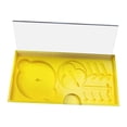 thumbnail image 3 of Caja de almacenamiento de piezas de reloj, estuche para agujas de reloj con tapa transparente, organización para Amarillo, 3 of 8