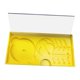 thumbnail image 3 of Caja de almacenamiento de piezas de reloj, estuche para agujas de reloj con tapa transparente, organización para Amarillo, 3 of 8